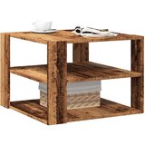 vidaXL Stol za kavu Staro drvo 58x58x40 cm Konstruirano drvo Cijene