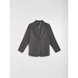 Sinsay Jednoredni loose fit blejzer s dodatkom viskoze | shoptok.hr