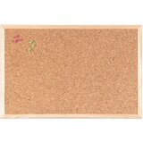  PLOČA PLUTO 90X60CM OBOSTRANA DRVENI OKVIR BI-OFFICE | shoptok.hr