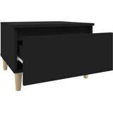 vidaXL Bočni stolić crni 50 x 46 x 35 cm od konstruiranog drva | shoptok.hr