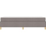  Krevetna konstrukcija Sivo-smeđa 80 x 200 cm tkanina | shoptok.hr