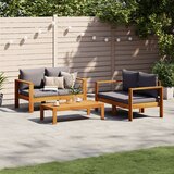 vidaXL 3-dijelna set vrtnih sofa s jastucima masivno bagremovo drvo | shoptok.hr