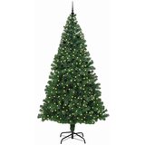  Umjetno božićno drvce Zelena 240 cm PVC i Čelik i Plastika 125 x 125 x 240 cm | shoptok.hr