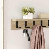  Vješalica za kapute na zidu Sonoma hrast 60 x 10,5 x 10,5 cm | shoptok.hr