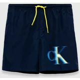 Calvin Klein Jeans Dječje kratke hlače za kupanje boja: tamno plava