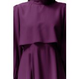 Trendyol Dark Purple Aller Piece Detailed Woven Dress | shoptok.hr