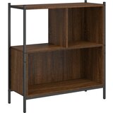 Maison Chic Knjižna omara - Knjižni regal rjavi hrast 72x28x77,5 cm inženirski les, (21726070) | Shoptok.si