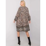 Och Bella Dress-TW-SK-BI-5S0118B.25-khaki | shoptok.hr