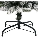 vidaXL Umjetno usko božićno drvce sa snijegom 180 cm PVC i PE | shoptok.hr