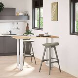  Noge stolića za kavu U-oblika 2 kom bijele 40x(100-101)cm čelik | shoptok.hr