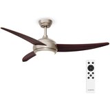 Klarstein El Paso stropni ventilator z lučjo | 132 cm | 35 W | Tiho delovanje | Les Cene