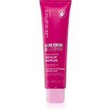 Lee Stafford Grow Strong & Long Stimulating Scapl Scrub piling za vlasište veganski proizvod 100 ml u