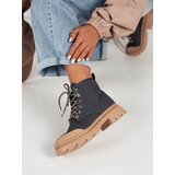 DStreet Botki damskie MOSS niebieskie | Shoptok.si