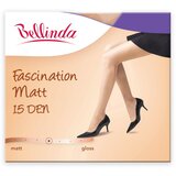 Bellinda FASCINATION MATT 15 DEN - Women's tights in matte design - bronze | Shoptok.si