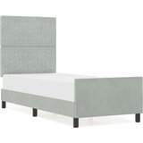 vidaXL Svjetlosiva Velveta Krevet Okvir 80x200 cm | shoptok.hr