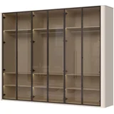 ormar rondo P6-6AL/RO, 288x225x56cm, bež - metalik