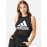 Adidas Športni top črna / bela | Shoptok.si