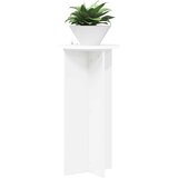  Stalak za biljke 2 pcs Bijela Ø40 x 80 cm Konstruirano drvo | shoptok.hr