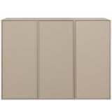 vtwonen Kremno bela modularna garderobna omara iz masivnega bora 150x110 cm Daily – | Shoptok.si