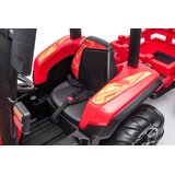 Traktor na akumulator s prikolico BLT-206 – rdeč | Shoptok.si