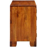  Ormar za cipele Smeđa 90 x 35 x 55 cm Čvrsto drvo akacije | shoptok.hr