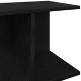 Noćni ormarići 2 kom crni hrast 46,5x29x61cm konstruiranog drva | shoptok.hr