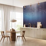  Foto tapeta - Fish in the depths 450x315 Vodootporna | shoptok.hr
