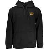 BLACK MEN'S ZIPLESS SWEATSHIRT