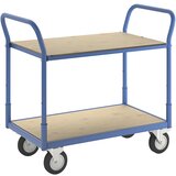 eurokraft basic Transportni voziček Flex, nosilnost 200 kg, 2 nivoja | Shoptok.si