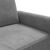  Dvosjed tamnosivi 120 cm baršunasti | shoptok.hr
