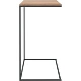 vidaXL bočni stolić crni 55 x 35 x 66 cm od konstruiranog drva | shoptok.hr