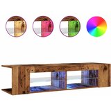 TV ormarić LED boja drva 135x39x30 cm konstruirano drvo | shoptok.hr