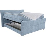 Esposa POSTELJA BOXSPRING 180 cm x 200 cm , tekstil svetlo modra | Shoptok.si