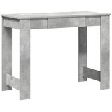  Radni stol boja betona 100x45x75 cm od konstruiranog drva | Eponuda.ba