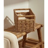 Kave Home Košara iz vodne hijacinte 25x35x27,5 cm Words – | Shoptok.si