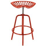 Furnova Esschert Design Barski traktorski stolček rdeč, (21949427) | Shoptok.si