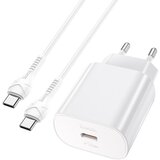 EU VTIČ + 1m kabel USB-C / USB-C HOCO N22 | Shoptok.si