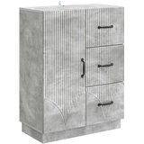  Kreveta Betonska siva 66 x 34,5 x 87 cm Konstruirano drvo | Eponuda.ba