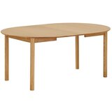 House Nordic Okrogla raztegljiva jedilna miza z dodatno ploščo v hrastovem dekorju ø 120 cm Bundaberg – | Shoptok.si