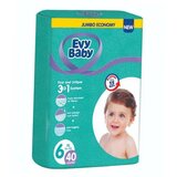 Evy Baby Pelene za bebe Jumbo 6 XL 16+ kg, 40kom, 3 u 1 | Eponuda.com