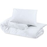 vidaXL Set posteljine za poplun bijeli 135x200 cm lagana mikrovlakna | shoptok.hr