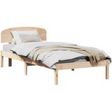  Krevetna konstrukcija Prirodna 80 x 200 cm Čvrsto borovo drvo | shoptok.hr
