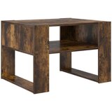  Stolić za kavu Dimljeni hrast 66 x 53 x 45 cm Konstruirano drvo | shoptok.hr