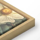  Slika - Flowers birds and butterflies – vintage-style illustration 120x80 U prirodnom drvenom okviru | shoptok.hr