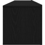  Set TV komoda Zidne 2 pcs Crni hrast Konstruirano drvo | Eponuda.com