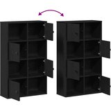  Regal za knjige crni hrasta 60x24x101,5cm od konstruiranog drva | Eponuda.ba