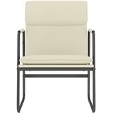 Ležaljka krem 55 x 64 x 80 cm od umjetne kože | shoptok.hr
