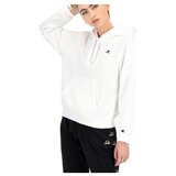 Champion Wmns Organic Cotton Blend C Logo Hoodie Bijela u
