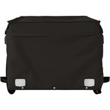 vidaXL Teretna prikolica za bicikl crna 45 kg željezna | shoptok.hr