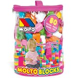MOLTO torba s kockama pink - 80 kom Cijene